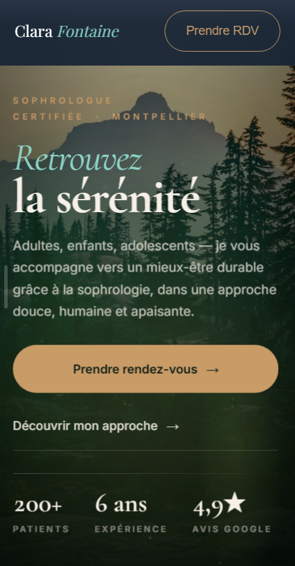 Clara Fontaine mobile