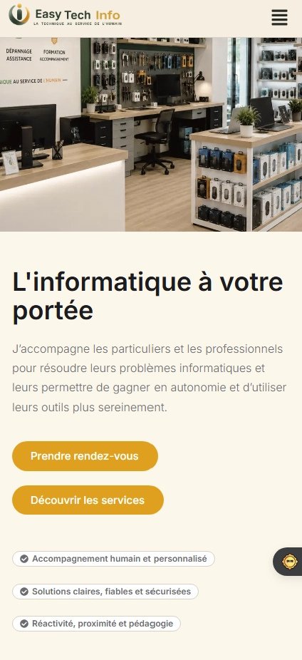 Site Easy Tech Info mobile