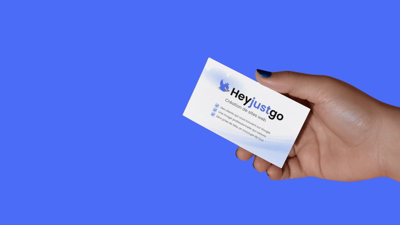 Carte de visite HeyJustGo